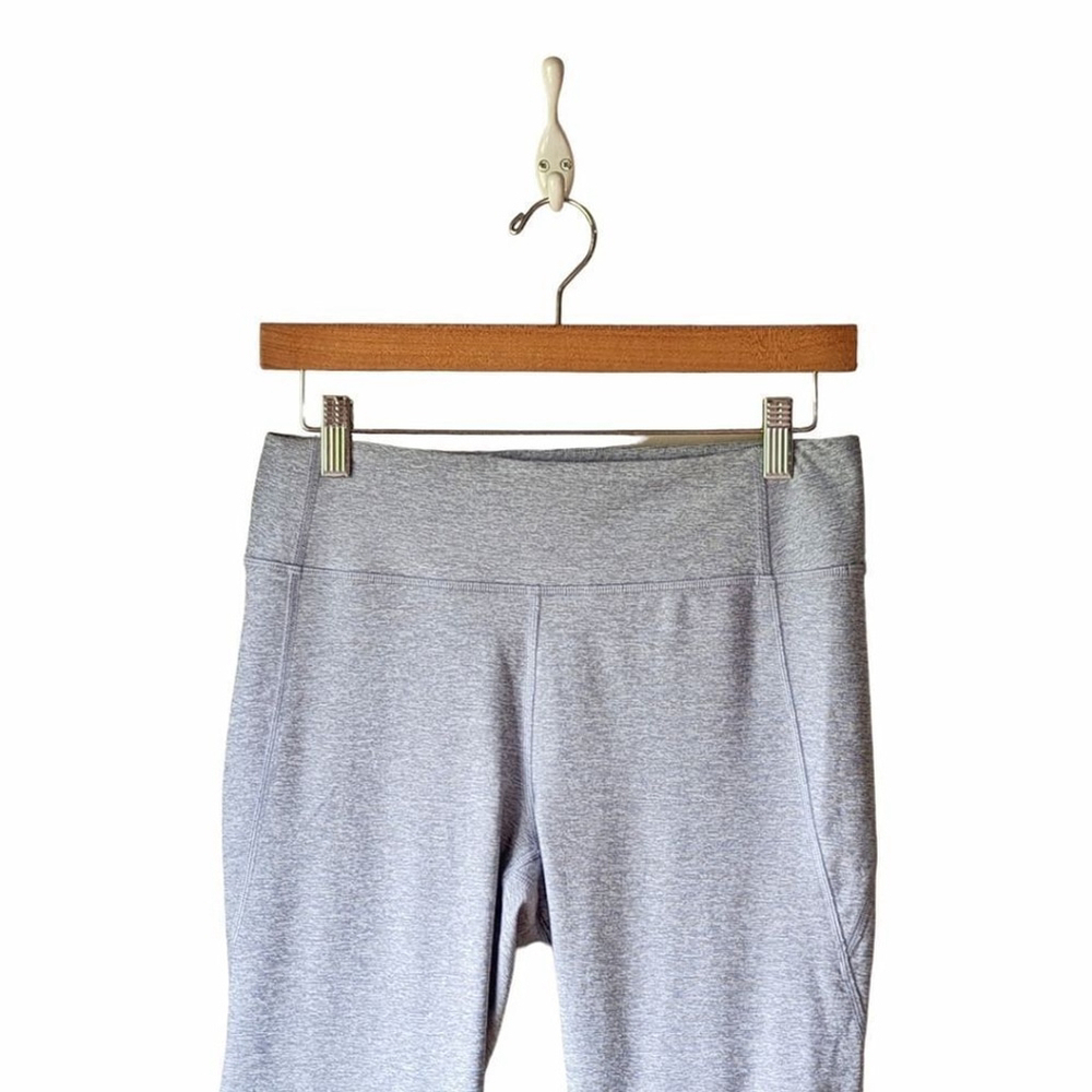 Outdoor Voices 7/8 Dipped Warmup Leggings Blue & Gray sz M - Picture 5 of 9